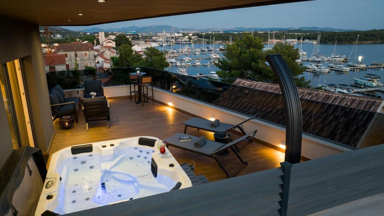 Luxury Apartment Vista Del Sole Шибеник Экстерьер фото