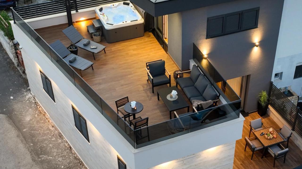 Luxury Apartment Vista Del Sole Шибеник Экстерьер фото